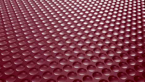 bucle de movimiento de media esfera fondo rojo