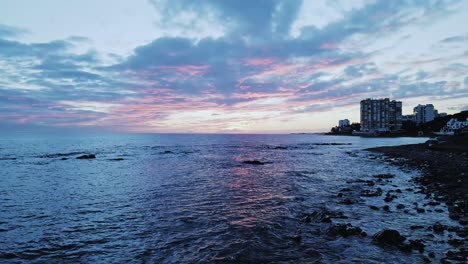 Dramatic-view-of-cloudy-coastline