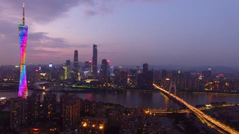guangzhou city scenery