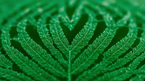 captivating close-up of a lush green leaf featuring intricate details and patterns, highlighting the beauty of nature's design and texture in exquisite macro photography