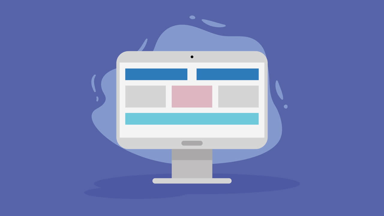 interfaz de monitoreo de computadora