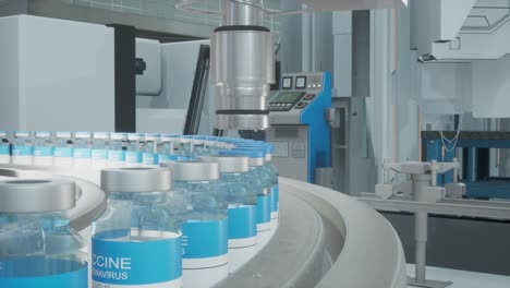 automated vaccine production line