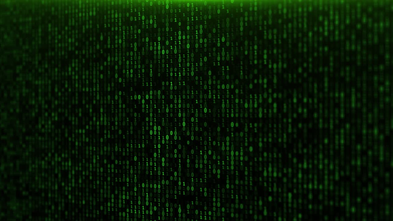 Fondo de código binario