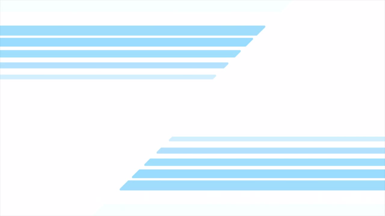 하 바탕에 파란색 줄무 추상적인 미니멀 모션 디자인