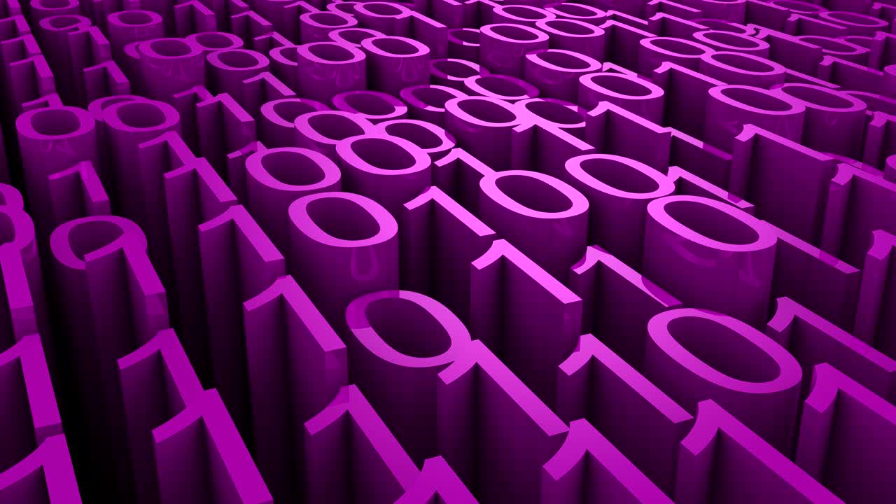 el fondo del código binario