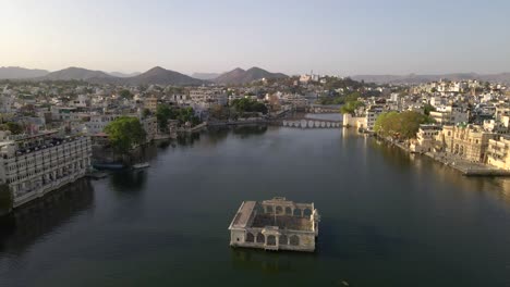 烏達普爾 (udaipur) 的空中拍攝