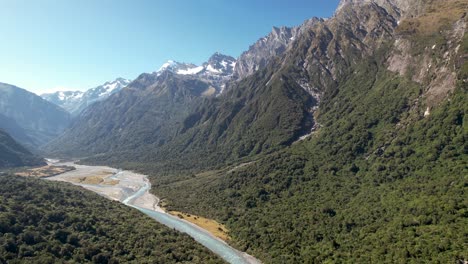 copland river, valley and mountain vista