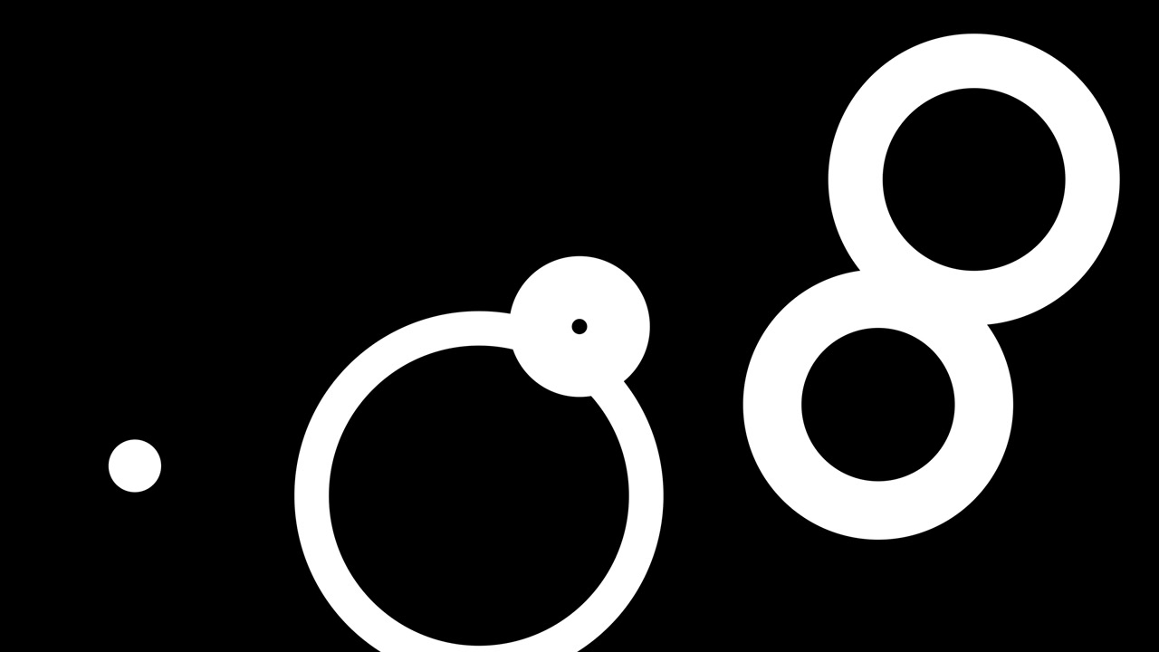 Shape animation circle spreading motion graphics