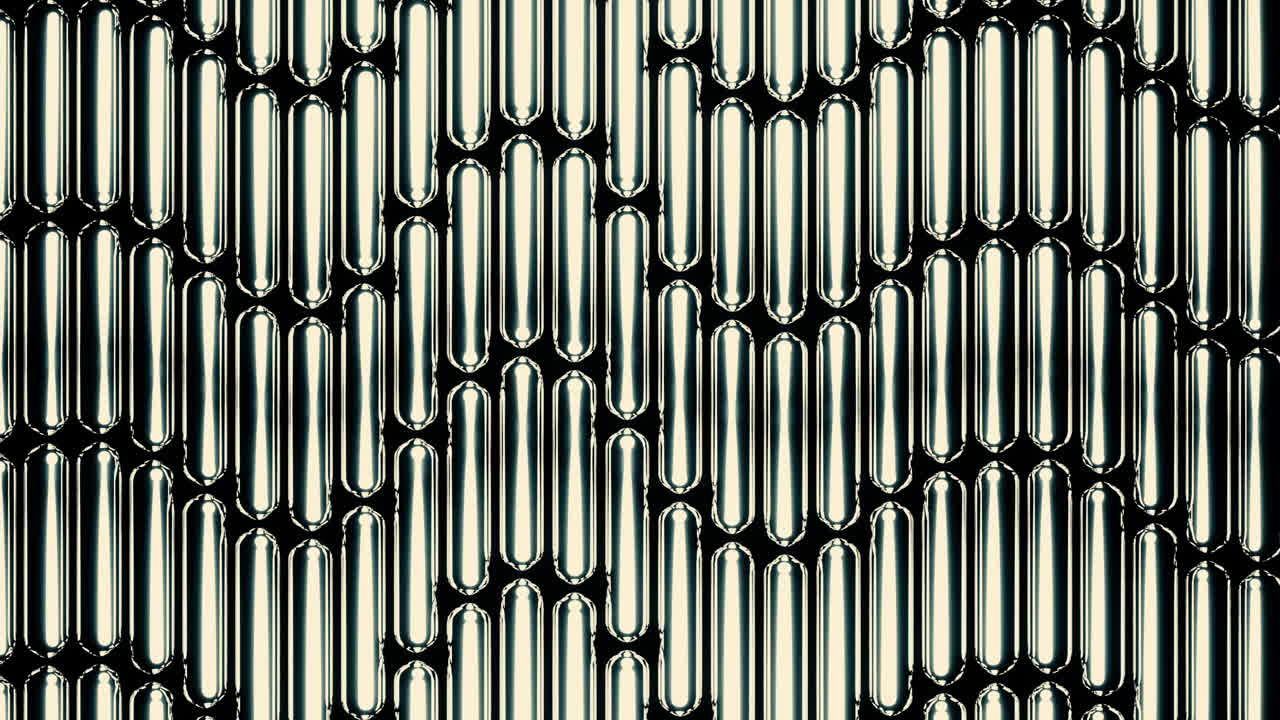 Dynamic Abstract Pattern with Moving Vertical Capsules