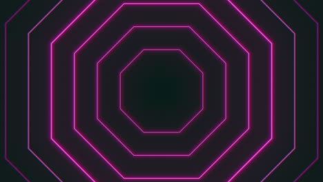 Purple-neon-hexagons-in-vertigo-on-black-gradient