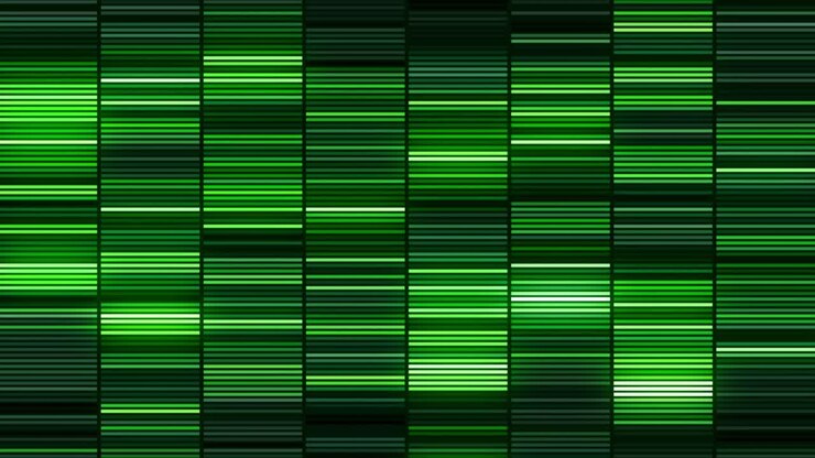 Abstract Green Digital Background