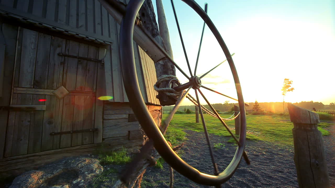 колесо для запуска ветряной мельницы. оборудование ветряной мельницы