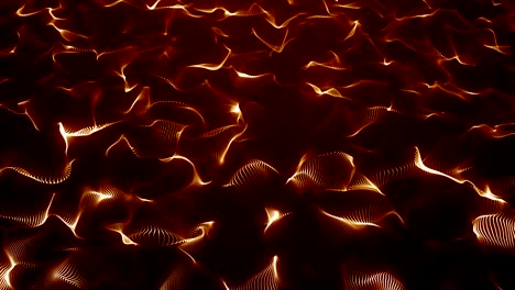 partículas de polvo abstracto luz bokeh títulos de movimiento bucle de fondo cinematográfico