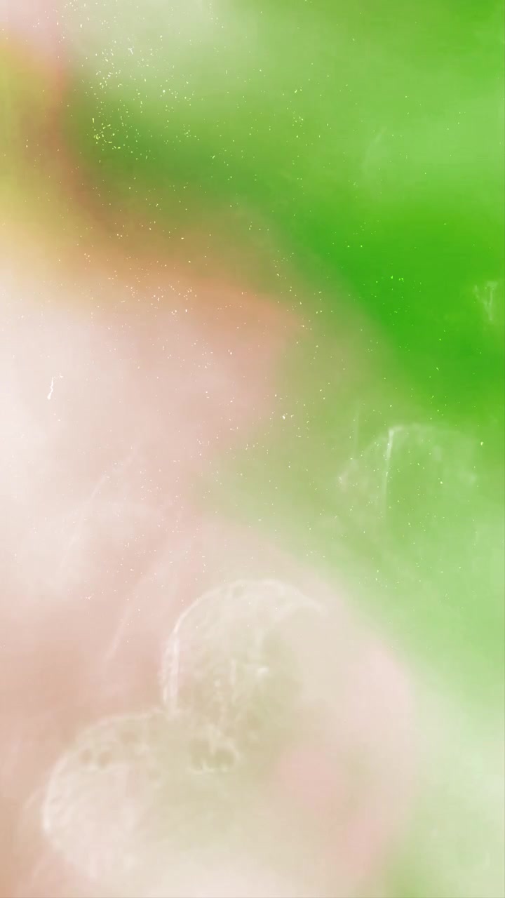 Abstrakte Lichtlecks und grüne Dunst-Übergänge