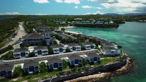 caribbean resort aerial view