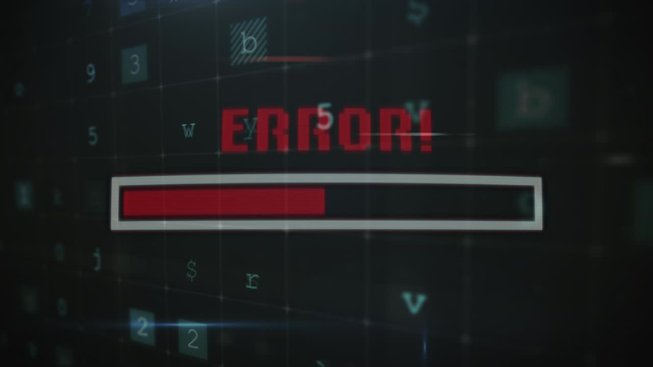 анимация слов, мигающих на черном фоне