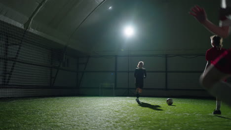 women's indoor soccer training