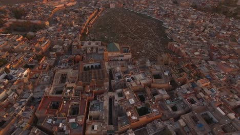 AERIAL:-Old-medina-in-Marrakech