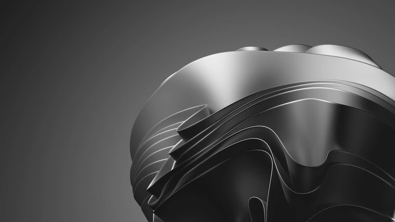 elegancja w monochromie: rzeźbiarskie metalowe wazonowe