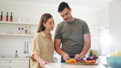 Essen,-Ernährung-Und-Ein-Paar-Kochen