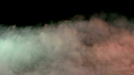 nubes de humo de hielo seco realistas