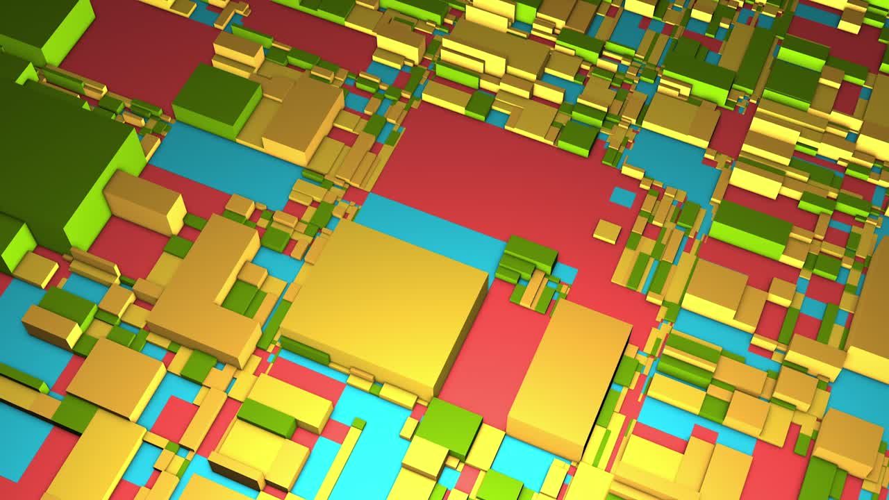 patrón geométrico abstracto con formas coloridas