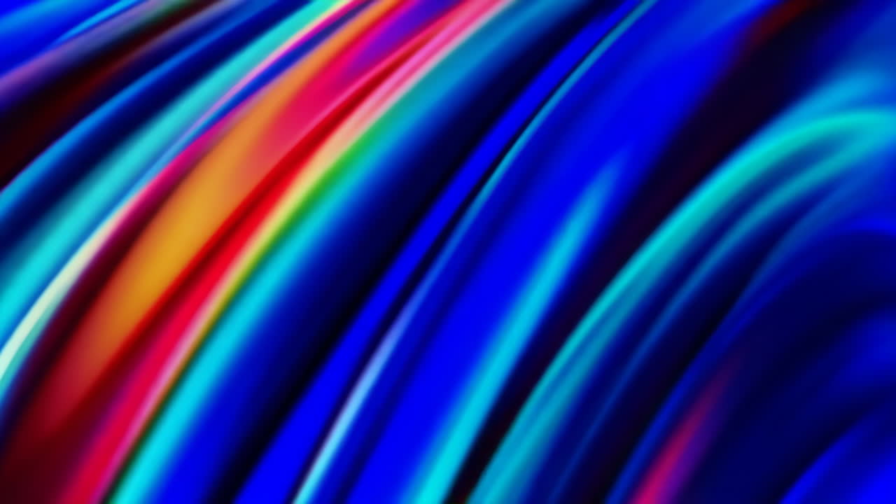 líneas fluidas abstractas y coloridas