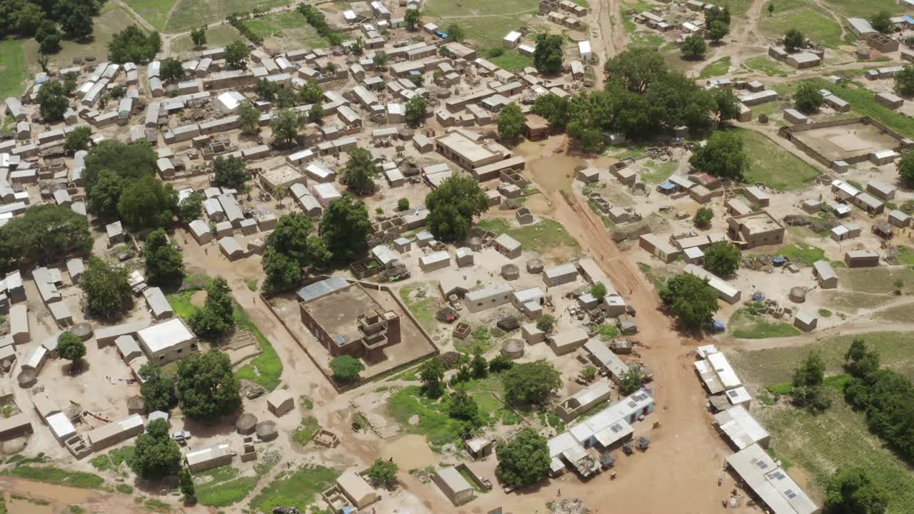 아프리카 말리 마을 공중 사진 16