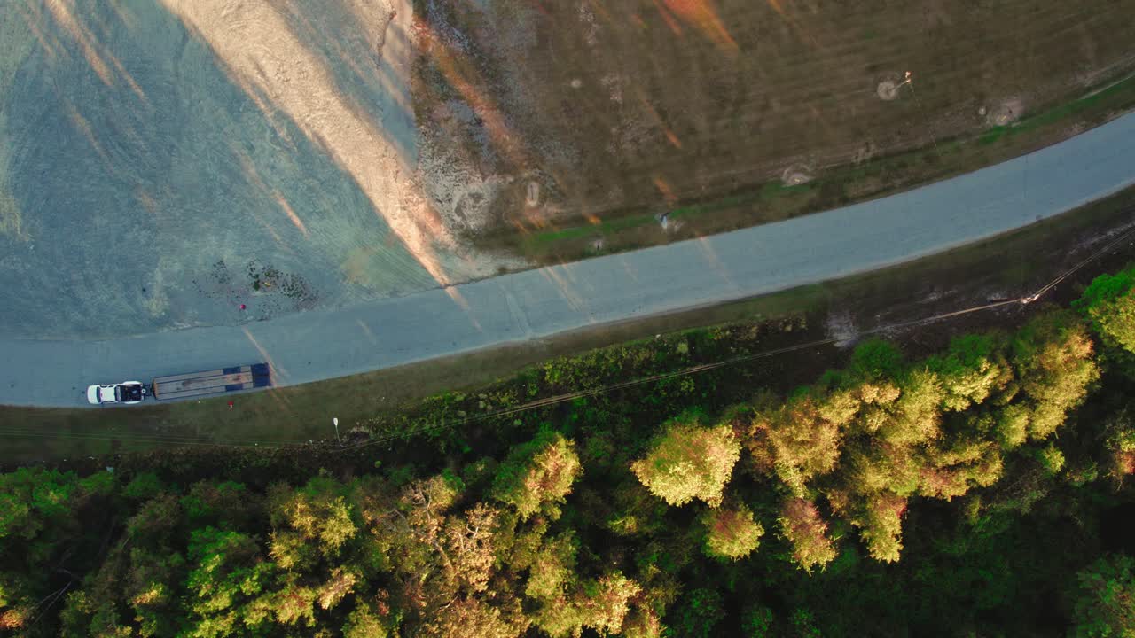 핫 ⁇  타입 운송,  ⁇  픽업 트럭 거위 목 트레일러 플래트베드