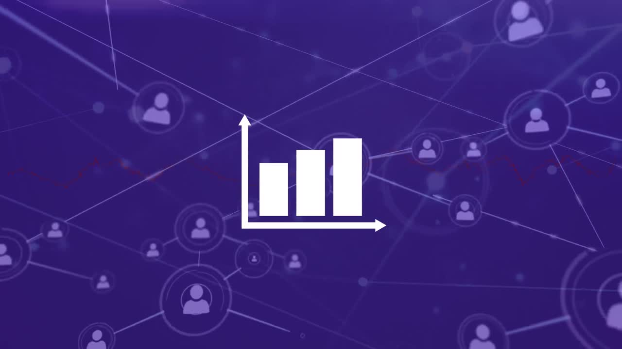 animación de la red de conexiones sobre el diagrama