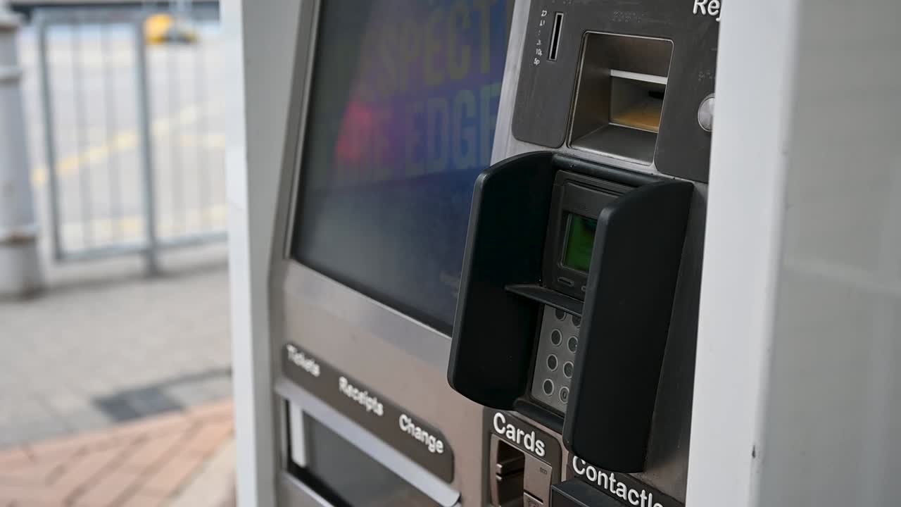 Train Ticket Machine,London, United Kingdom