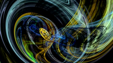 Colorful whirlpool abstract background loop