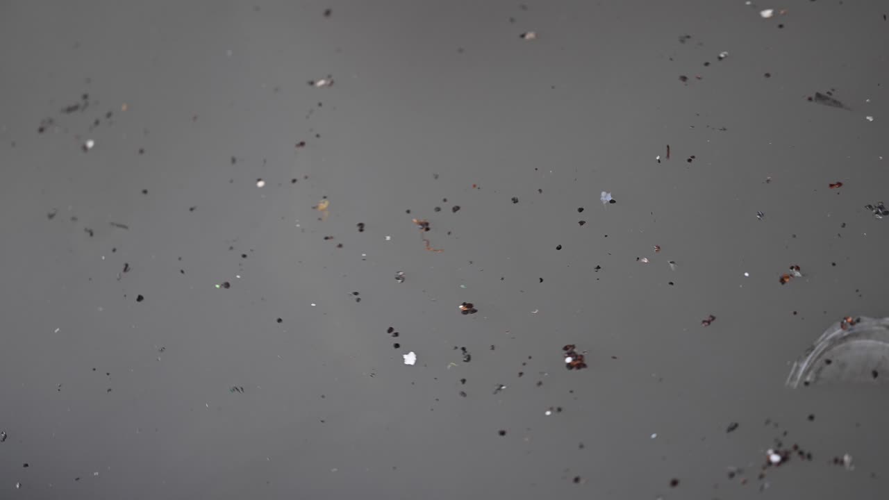 홍수 물 속의 쓰레기와 쓰레기는 질병을 확산시킬 수 있습니다.