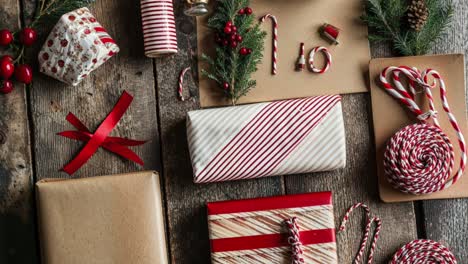 suministros de embalaje de regalos de navidad