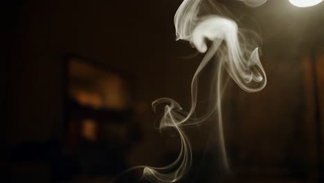 patrón de humo abstracto