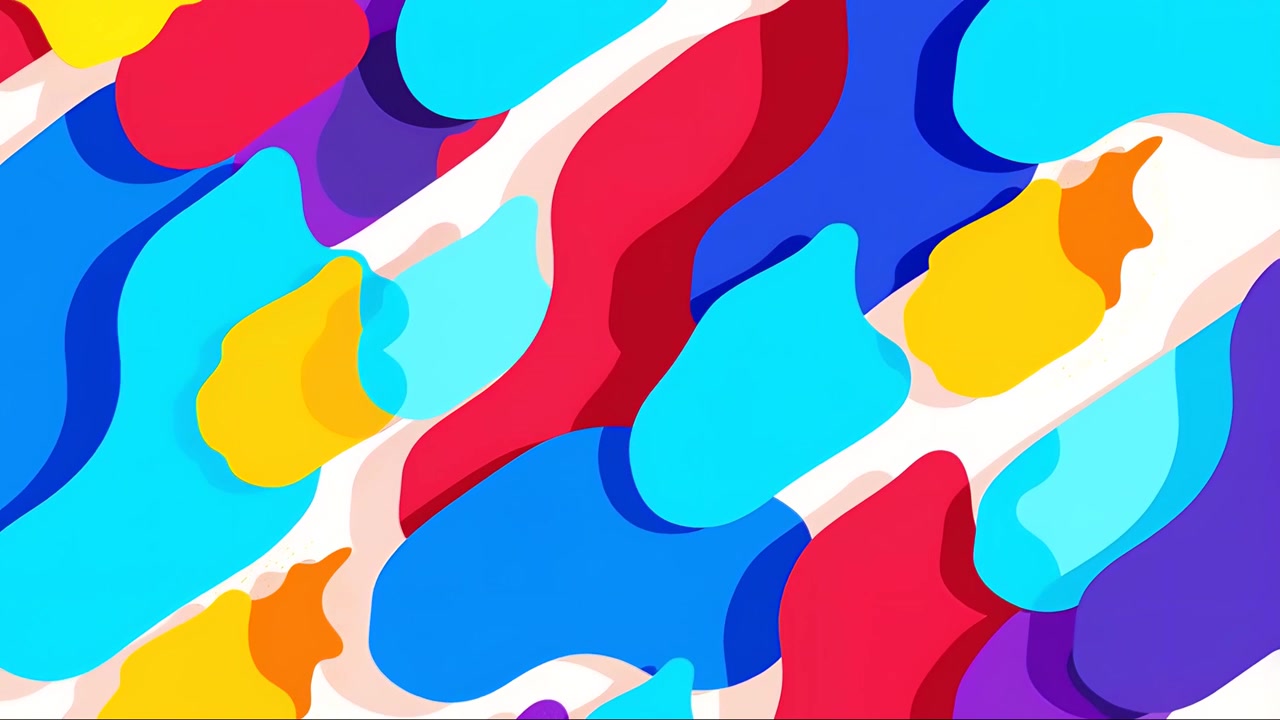 Abstract Colorful Motion Background 4K