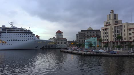 massive cruise ships dock at havana harbor cuba 3
