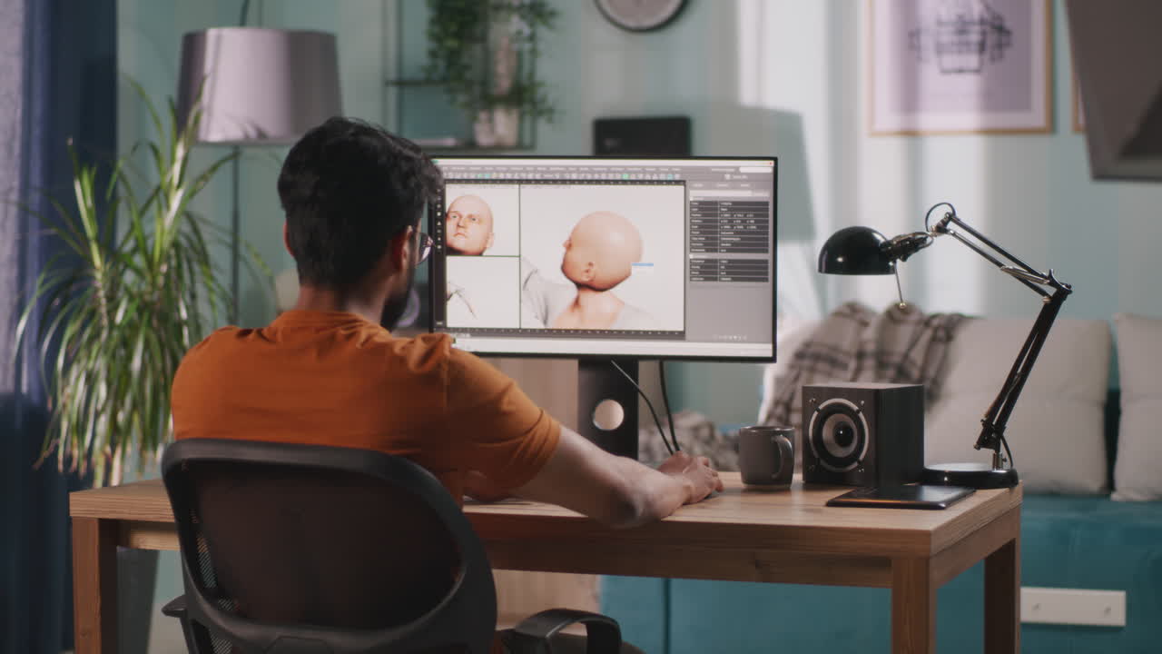 3D Modeling in a Home Office Setting