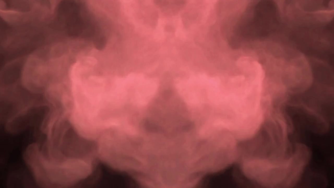 Fumaça Rosa Abstrata Subindo Contra Fundo Escuro