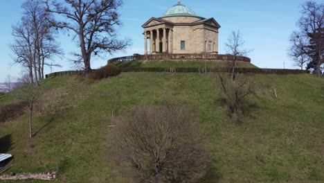 aerial view of the mausoleum of king wilhelm i