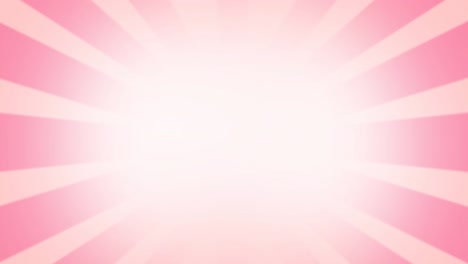 animation of pink ribbon logo and hope text appearing on pink background