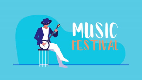 music festival poster