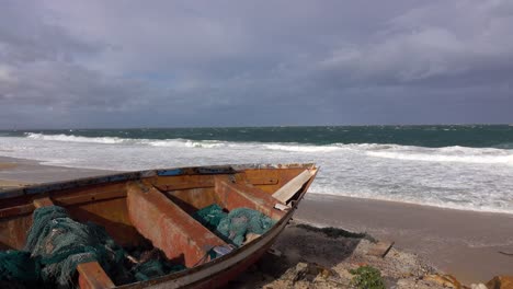 pesca artesanal en la costa