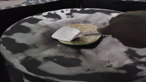 hacer comida tradicional y real de la calle india