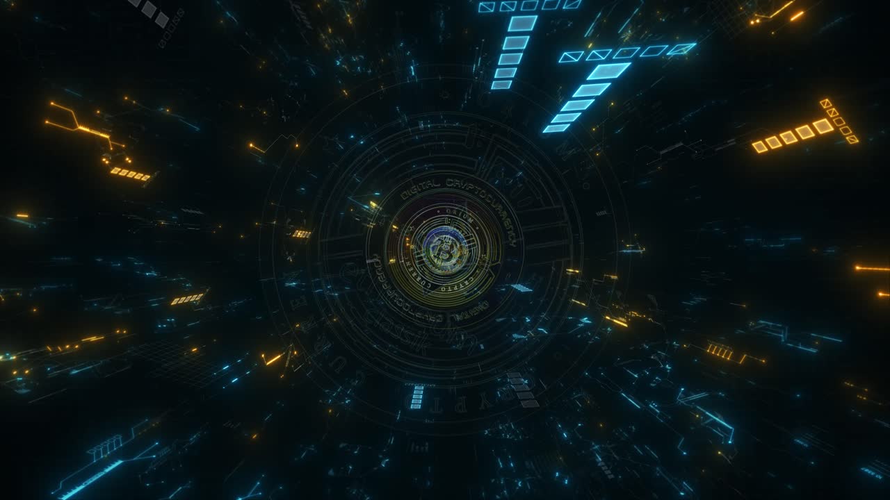 Virtual Currency CG Animation