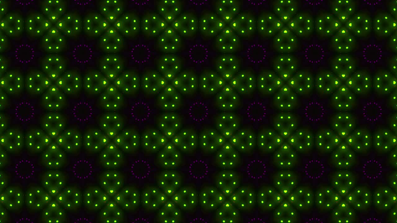 입자 빛 방출 칼레도스코프 애니메이션 모션 그래픽