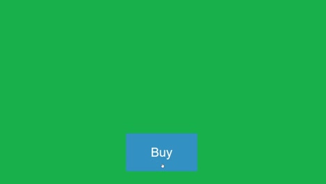 el cursor del ratón se desliza y los clics frenéticos compran el botón en la pantalla verde. vista de la pantalla del dispositivo del cursor múltiple haciendo clic rápidamente comprando con la tecla chroma. punto de vista.