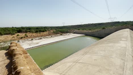 view of thado dam in karachi