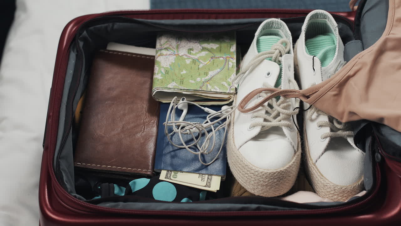 Fazendo as malas para viajar