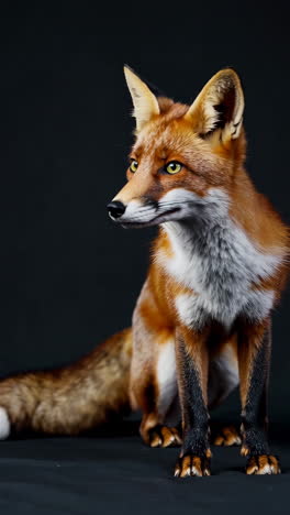 red fox portrait